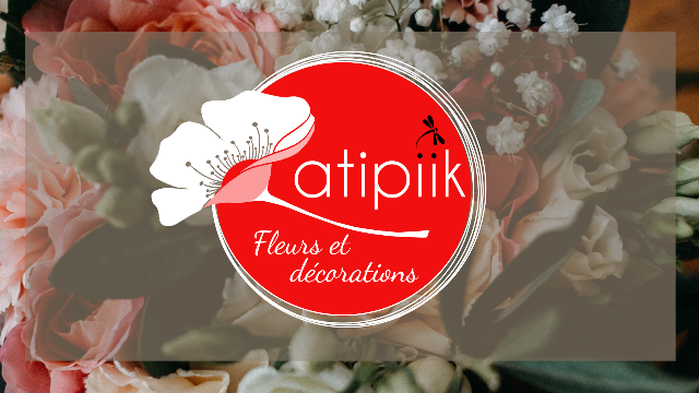 Logo d'Atipiik - fleurs et décorations